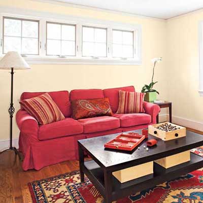 the Newton Centre, MA TV project remodeled family room