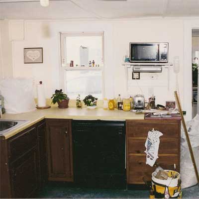outdated kitchen