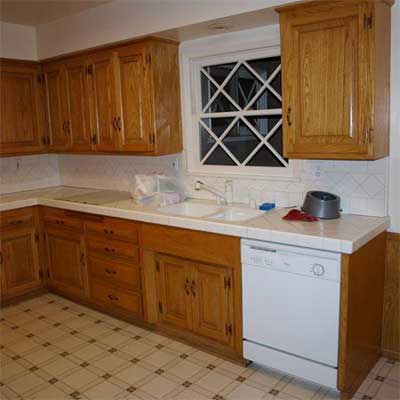 outdated kitchen