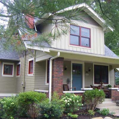 remodeled house with siding