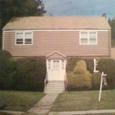 outdated house exterior