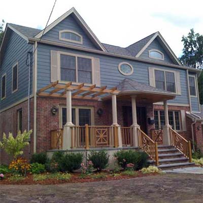 remodeled house with additions
