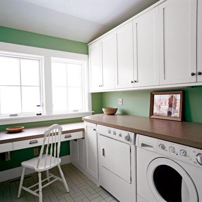 laundry room with washer and dryer
