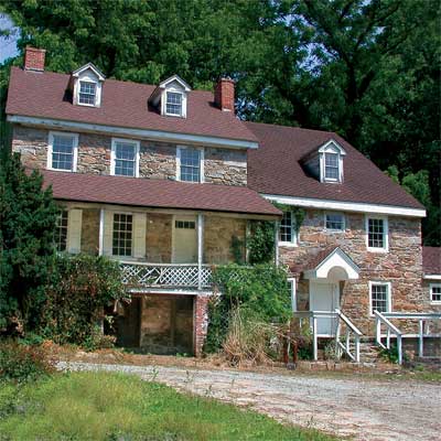 Georgian-style Maryland Curatorship House from the save this old house 2010 update