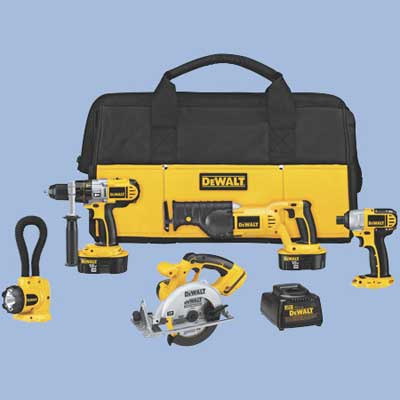 dewalt cordless tool set