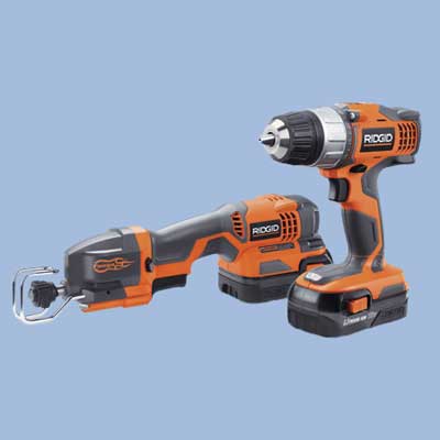 ridgid cordless tool set
