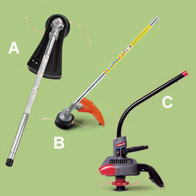 string trimmer accessories for a multihead trimmer