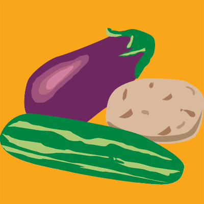 illustration of vegetables