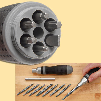 multi bit screwdriver from lee valley