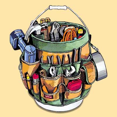 bucket liner tool organizer from duluth trading