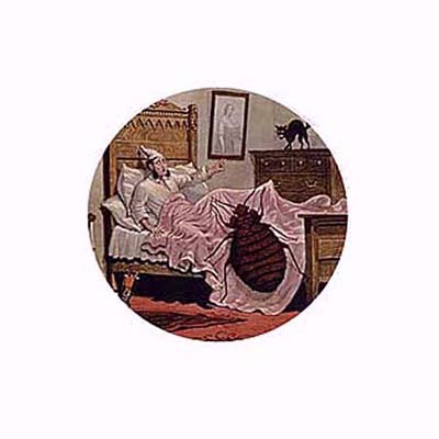American Magic-Lantern Theater slide of bedbug