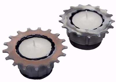 bike cog candles