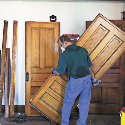 removing pocket door