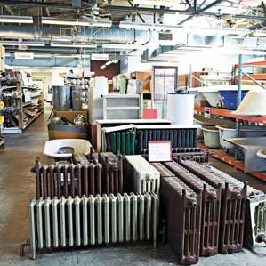 house-parts recycling center