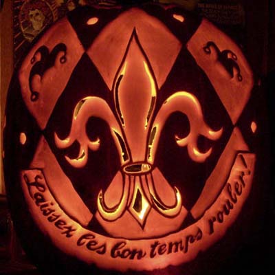 pumpkin carvings; jack-o-lanterns