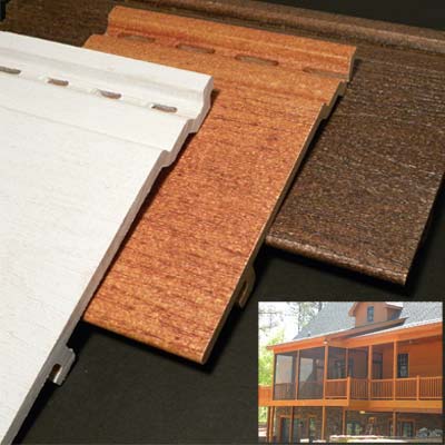 composite wood  showcased at the 2011 international builders show