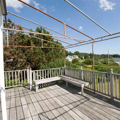Removing the Rust from this waterfront barrington rhode island beach house 