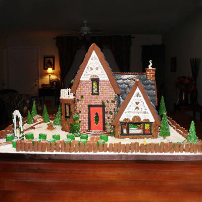 Gingerbread house