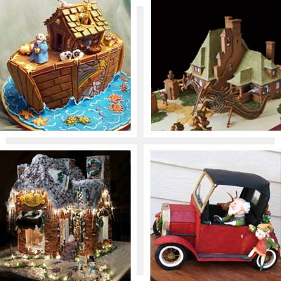 Gingerbread houses; TOH Gingerbread House Contest; 4 