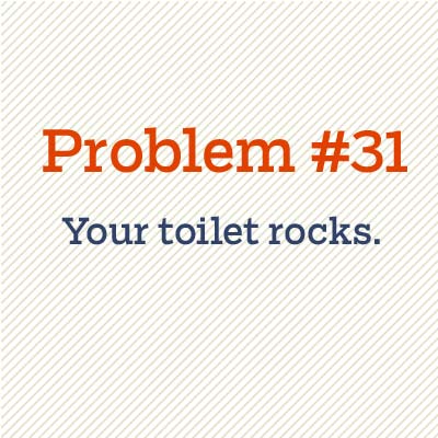 toilet rocks
