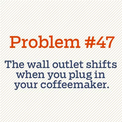 wall outlet shifts