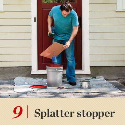 splatter stopping reader tip to save time and money