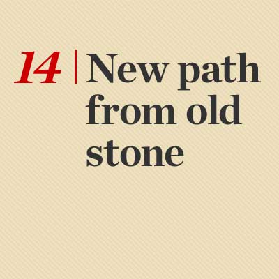 New Path From Old Stone reader tip to save time and money