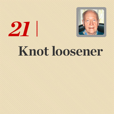 Knot Loosener reader tip to save time and money