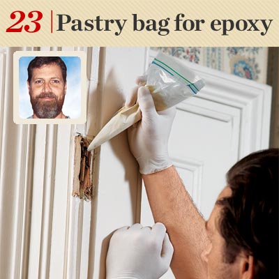 Pastry Bag for Epoxy reader tip to save time and money