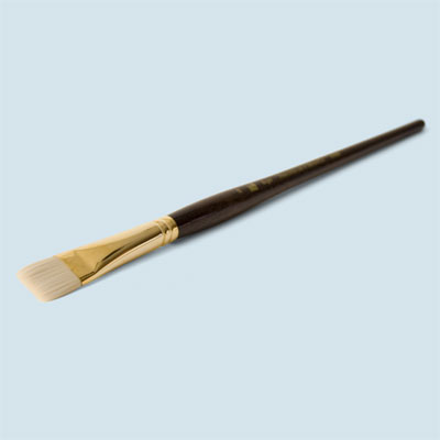 Paintbrush for etching glass