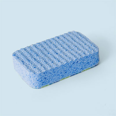 Sponge for etching glass