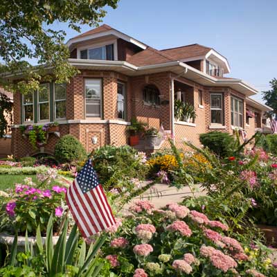 a house in Berwyn, Illinois