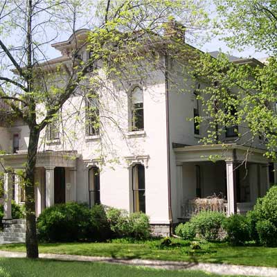 a house in Heritage Hill, Grand Rapids, Michigan 
