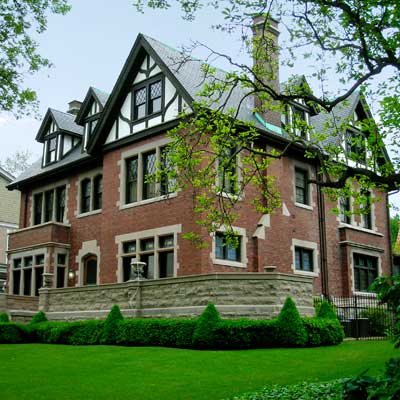 a house in Compton Heights, St. Louis, Missouri