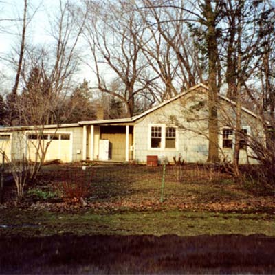 Westfield, New York before turned into spectacular home