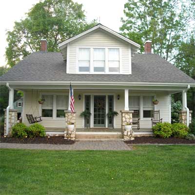 1947 Bungalow after  turned into spectacular home
