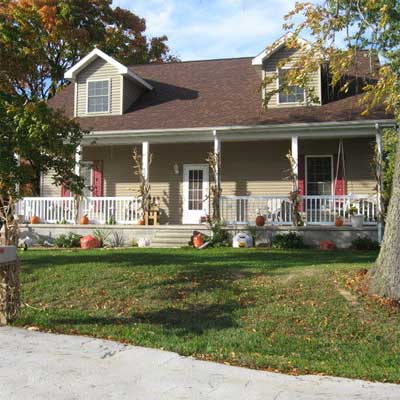 TIny Cottage after  turned into spectacular home