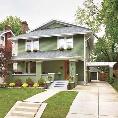 Foreclosed Foursquare after turned into spectacular home