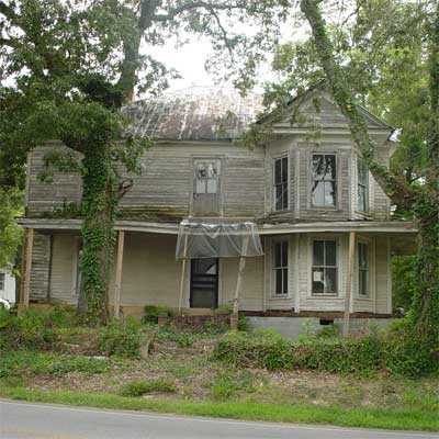 Brooks, Georgia before turned into spectacular home