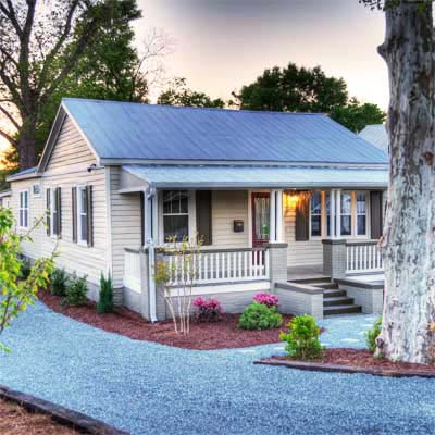 Early Bungalow after turned into spectacular home