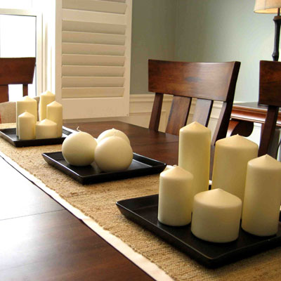 Dining room table runner