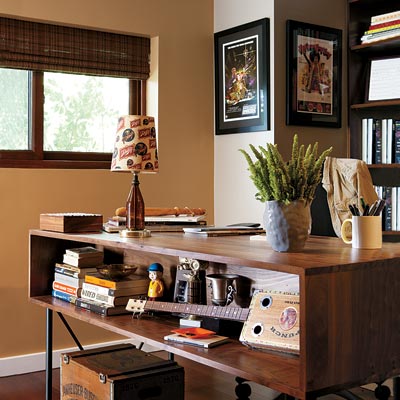 New window in remodeled home office