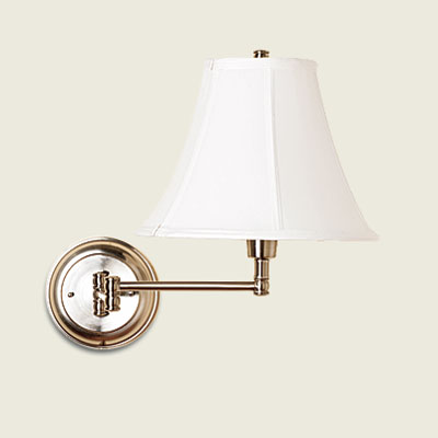 a sconce with lamp fixture