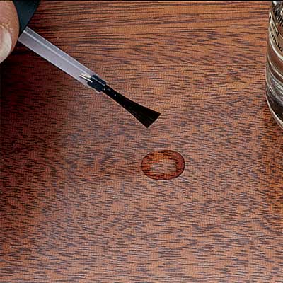 use nail polish to fix chipped finish as an example of Free or Low-Cost Fix-ups tips