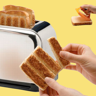 toast strip stamper wacky kitchen product