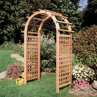 Give the Garden a Pretty Arbor for a great summer projects