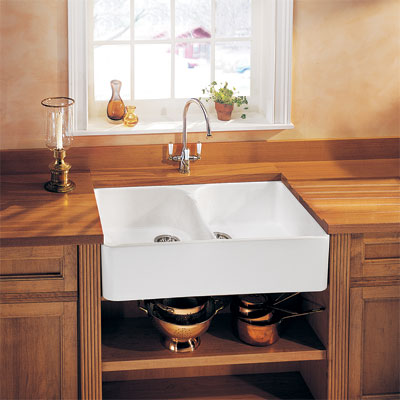 Farmhouse Sink Splurge  for vintage character restoration