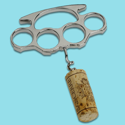 think geek knuckle buster corkscrew