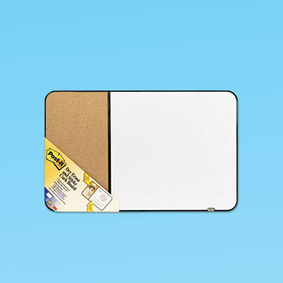 dry erase/cork combination bulletin board