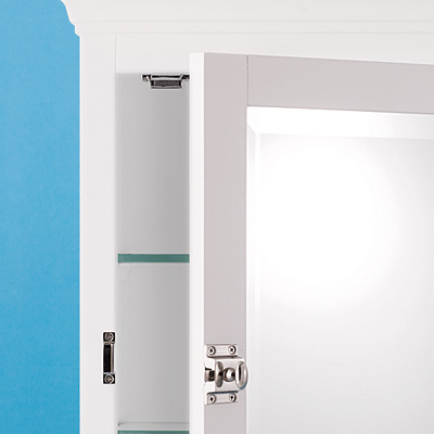 Wall-hung medicine cabinets